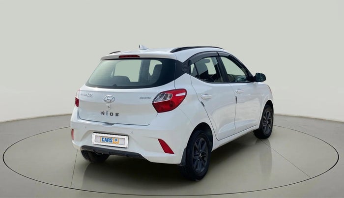 2022 Hyundai GRAND I10 NIOS SPORTZ 1.2 KAPPA VTVT, Petrol, Manual, 13,259 km, Right Back Diagonal