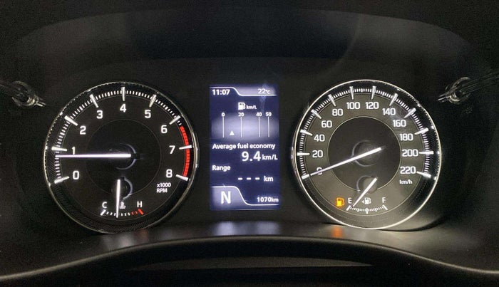 2024 Maruti Baleno ZETA 1.2 AGS, Petrol, Automatic, 1,025 km, Odometer Image