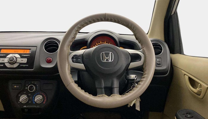 2014 Honda Amaze 1.2L I-VTEC S, Petrol, Manual, 40,938 km, Steering Wheel Close Up