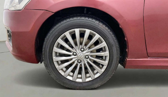 2015 Maruti Ciaz ZXI+ RS, Petrol, Manual, 87,624 km, Left Front Wheel