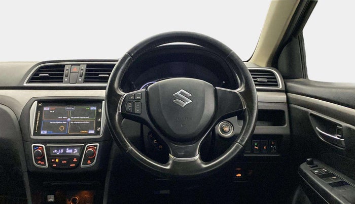 2015 Maruti Ciaz ZXI+ RS, Petrol, Manual, 87,624 km, Steering Wheel Close Up