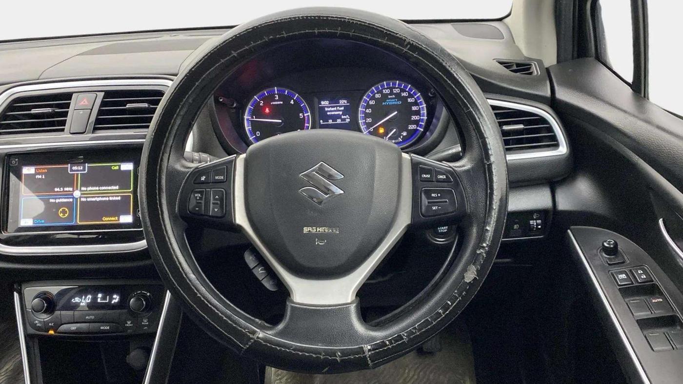 2018 Maruti S Cross ZETA 1.3, Diesel, Manual, 61,583 km, Steering Wheel Close Up