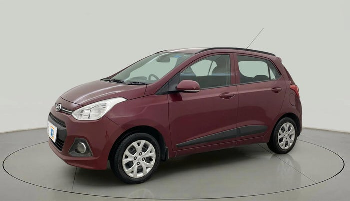 2015 Hyundai Grand i10 SPORTZ 1.2 KAPPA VTVT, CNG, Manual, 32,573 km, Left Front Diagonal