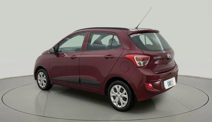 2015 Hyundai Grand i10 SPORTZ 1.2 KAPPA VTVT, CNG, Manual, 32,573 km, Left Back Diagonal