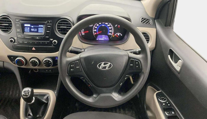 2015 Hyundai Grand i10 SPORTZ 1.2 KAPPA VTVT, CNG, Manual, 32,573 km, Steering Wheel Close Up