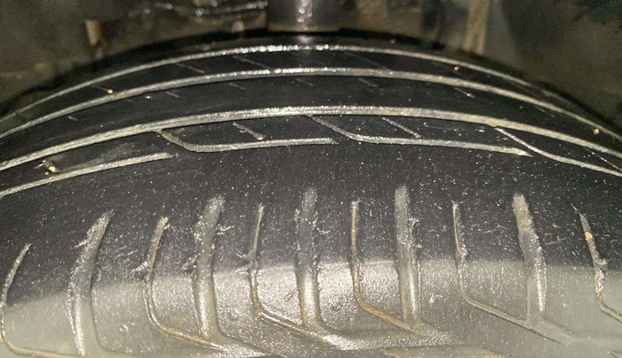 2020 Tata NEXON XZA PLUS (O) PETROL, Petrol, Automatic, 77,932 km, Left Front Tyre Tread