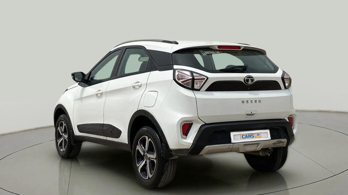 2023 Tata NEXON XZ PLUS PETROL, Petrol, Manual, 28,327 km, Left Back Diagonal