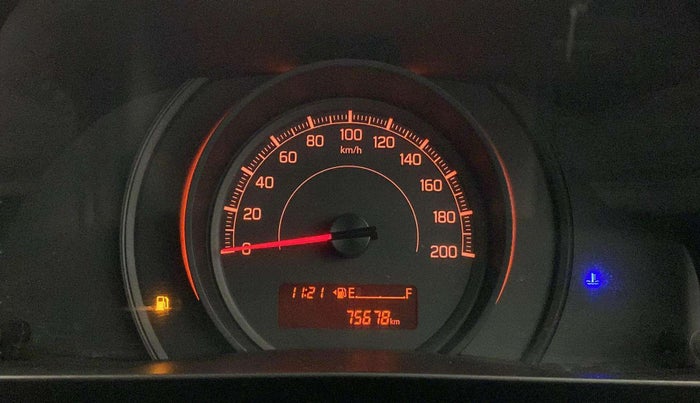 2019 Maruti Swift LXI, Petrol, Manual, 75,667 km, Odometer Image