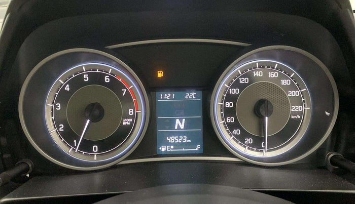 2019 Maruti Dzire ZXI PLUS AMT, Petrol, Automatic, 48,520 km, Odometer Image