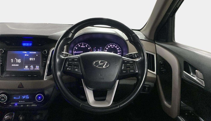 2018 Hyundai Creta SX AT 1.6 PETROL, Petrol, Automatic, 71,809 km, Steering Wheel Close Up