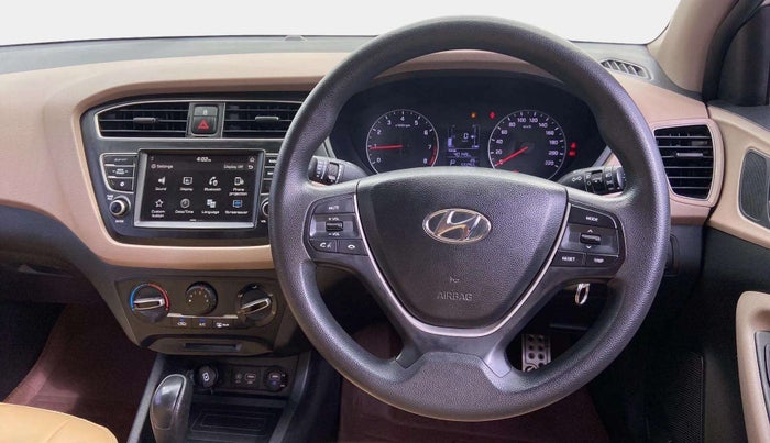 2019 Hyundai Elite i20 SPORTZ PLUS  1.2 CVT, Petrol, Automatic, 55,095 km, Steering Wheel Close Up