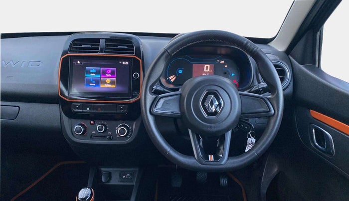 2019 Renault Kwid CLIMBER 1.0 (O), Petrol, Manual, 46,410 km, Steering Wheel Close Up