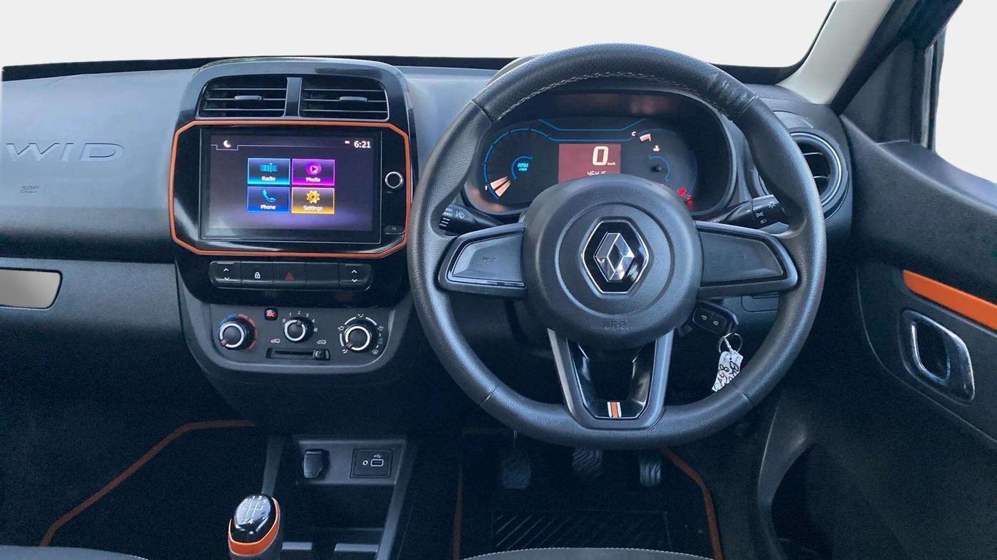 2019 Renault Kwid CLIMBER 1.0 (O), Petrol, Manual, 46,410 km, Air Conditioner