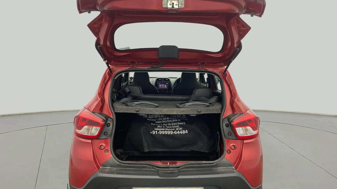 2018 Renault Kwid RXT 1.0, CNG, Manual, 72,428 km, Boot Inside