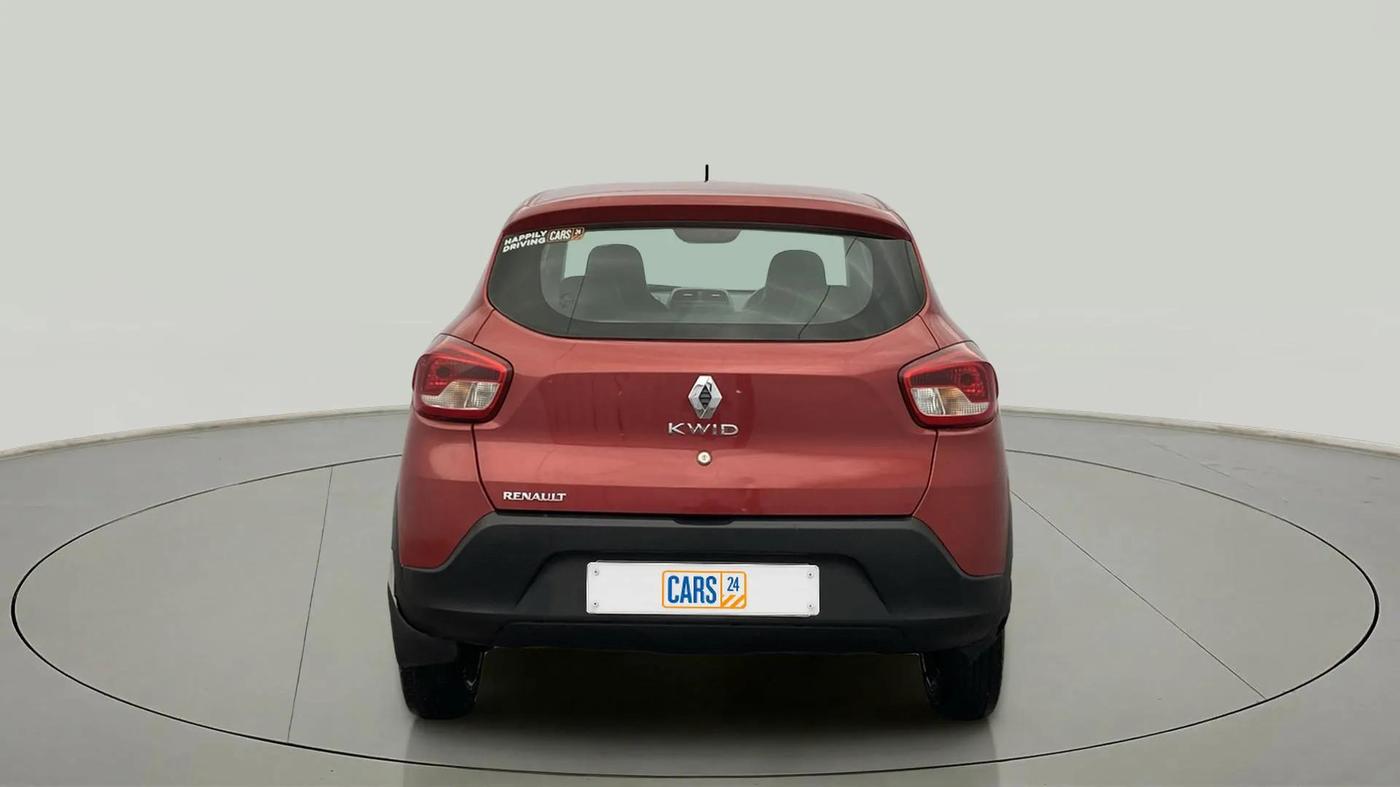 2018 Renault Kwid RXT 1.0, CNG, Manual, 72,428 km, Back/Rear