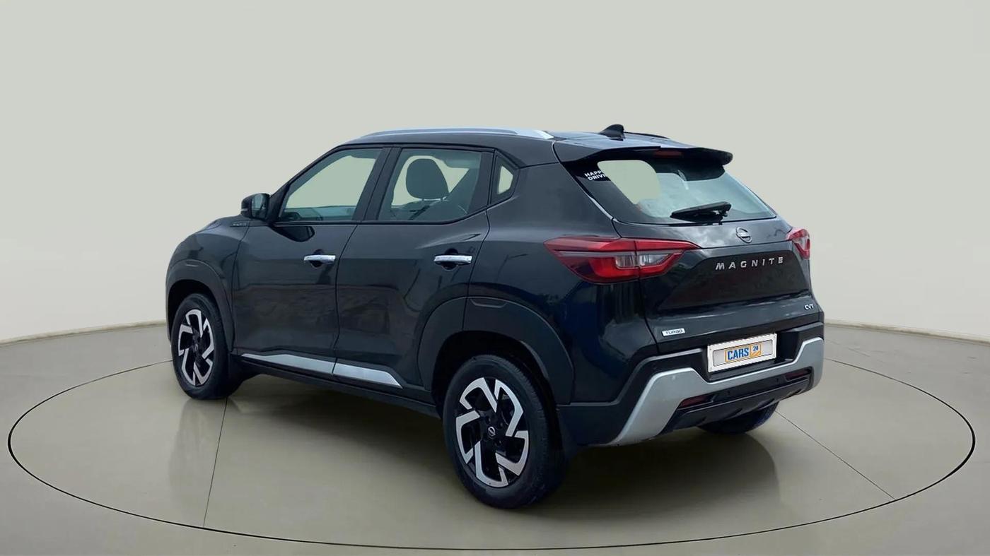 2023 Nissan MAGNITE XV TURBO CVT, Petrol, Automatic, 49,982 km, Left Back Diagonal