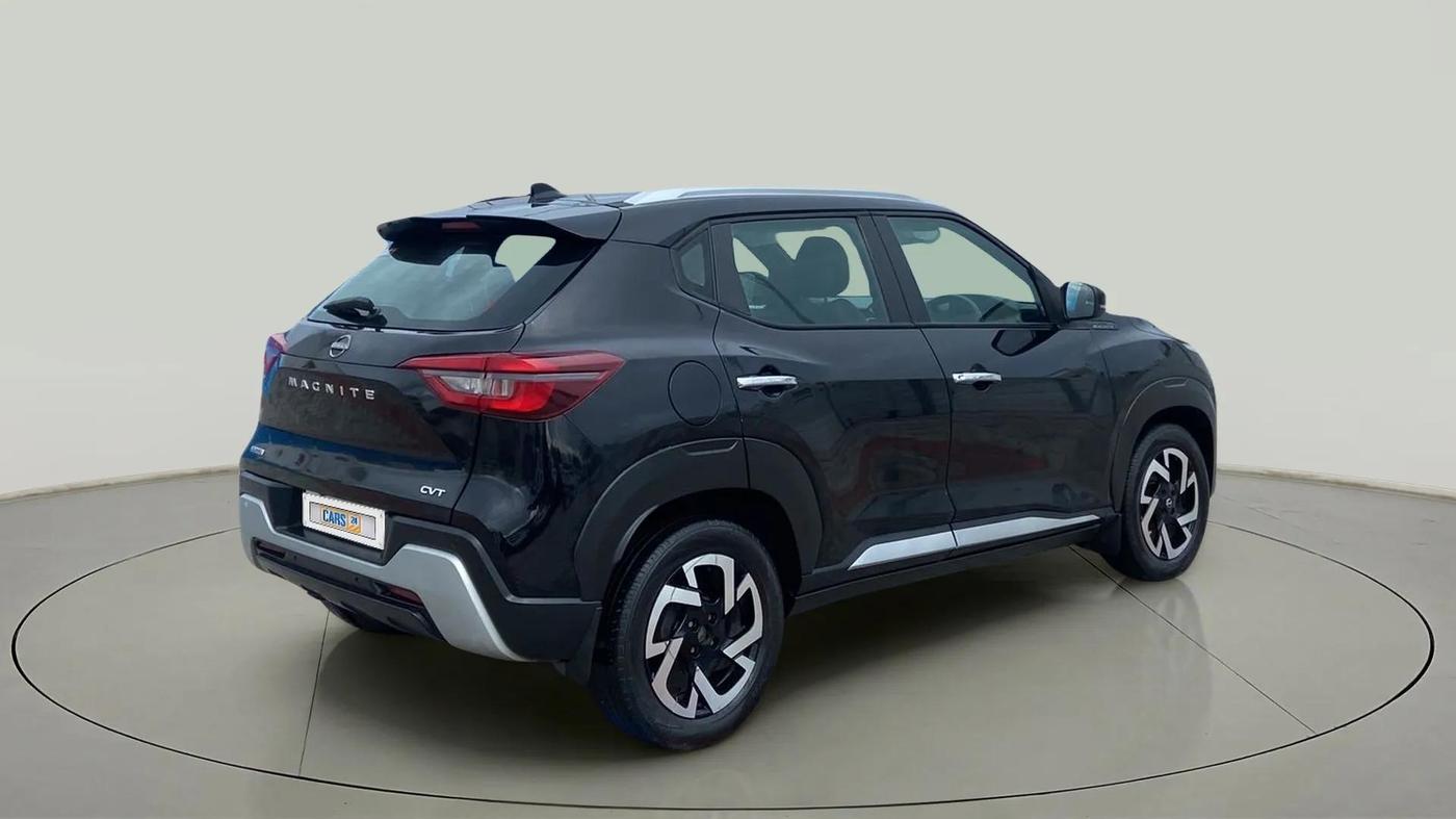2023 Nissan MAGNITE XV TURBO CVT, Petrol, Automatic, 49,982 km, Right Back Diagonal