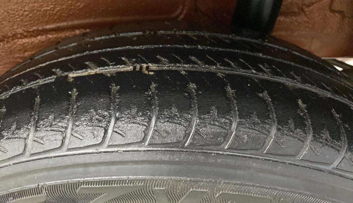2019 Maruti New Wagon-R VXI 1.2, Petrol, Manual, 33,391 km, Left Rear Tyre Tread