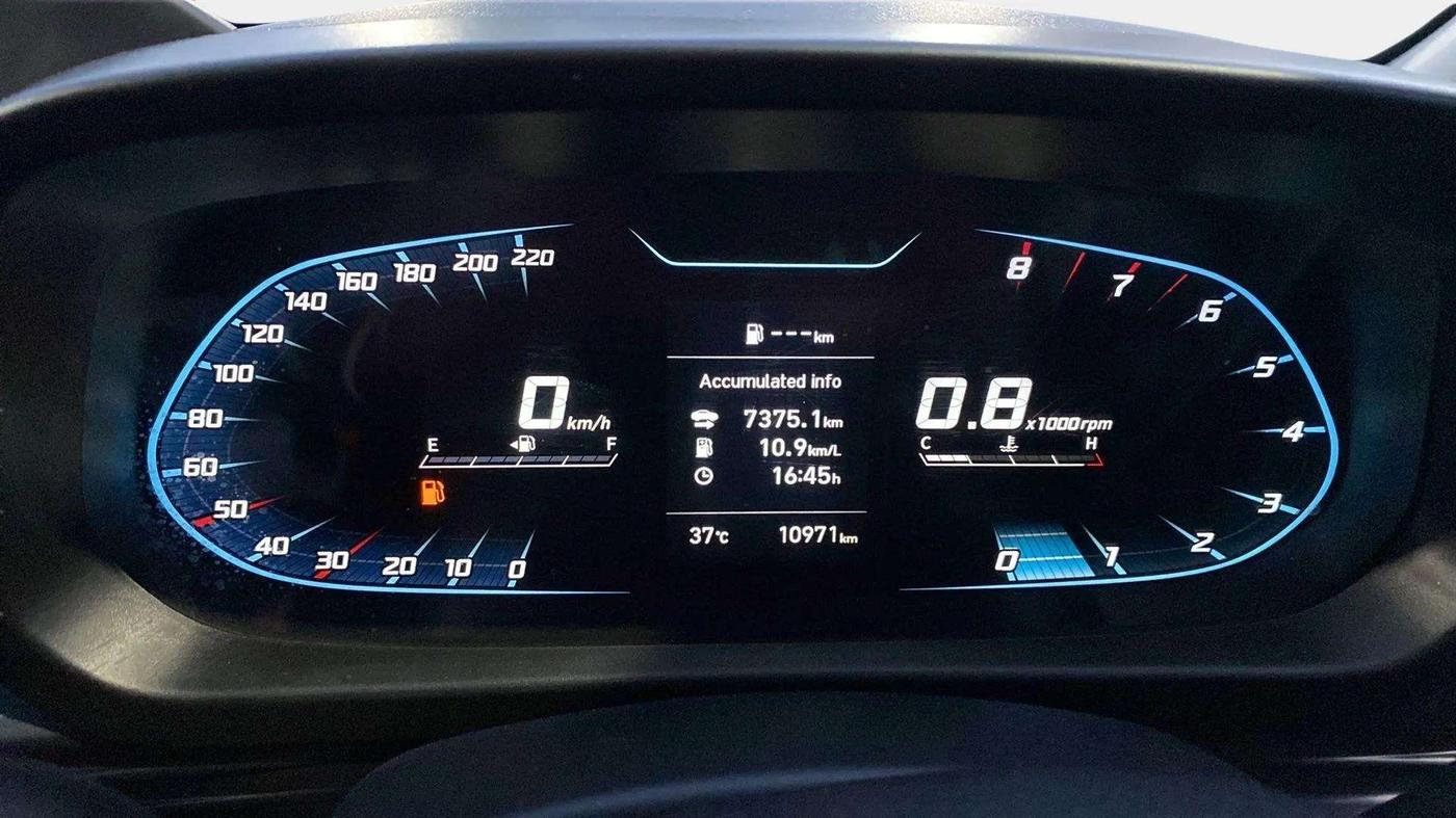 2024 Hyundai NEW I20 Sportz (O) 1.2, Petrol, Manual, 10,964 km, Odometer Image