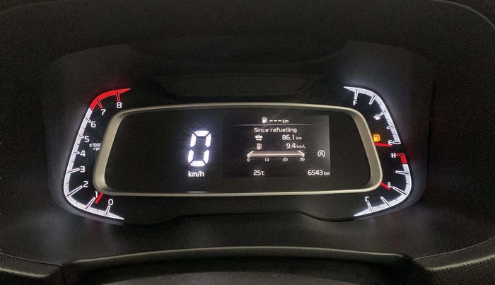 2024 KIA SONET HTK 1.2 PETROL MT, Petrol, Manual, 6,523 km, Odometer Image