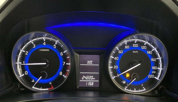2020 Maruti Baleno DELTA PETROL 1.2, Petrol, Manual, 24,399 km, Odometer Image