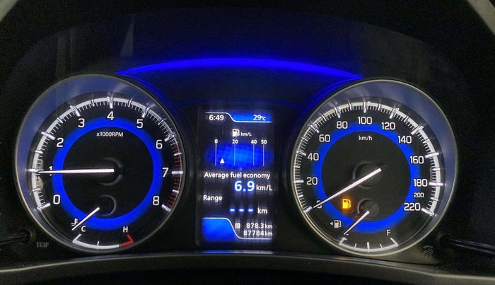 2021 Maruti Baleno ZETA PETROL 1.2, Petrol, Manual, 87,768 km, Odometer Image