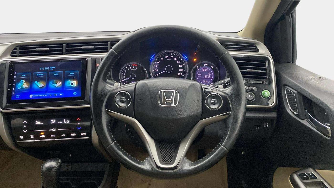2017 Honda City 1.5L I-VTEC ZX CVT, Petrol, Automatic, 80,075 km, Steering Wheel Close Up