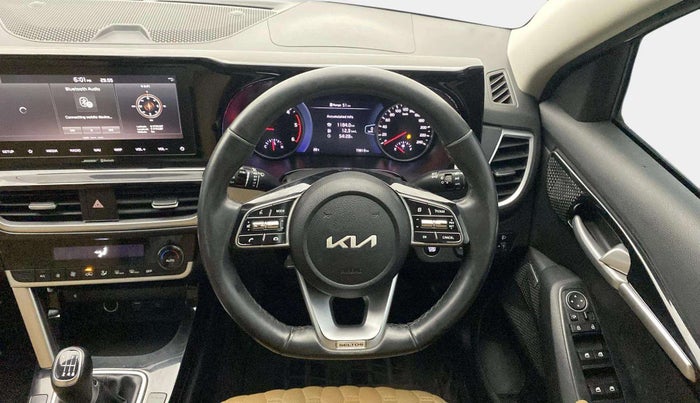 2022 KIA SELTOS HTX PLUS 1.5 DIESEL, Diesel, Manual, 73,576 km, Steering Wheel Close Up