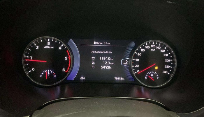 2022 KIA SELTOS HTX PLUS 1.5 DIESEL, Diesel, Manual, 73,576 km, Odometer Image