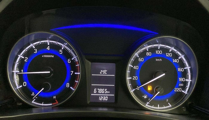 2017 Maruti Baleno DELTA PETROL 1.2, Petrol, Manual, 67,901 km, Odometer Image