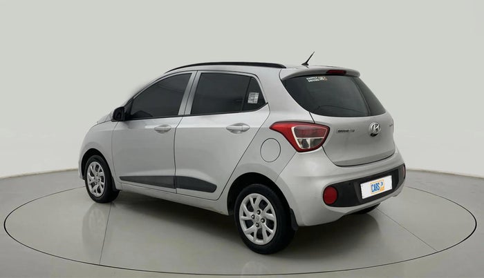 2018 Hyundai Grand i10 SPORTZ 1.2 KAPPA VTVT, Petrol, Manual, 27,151 km, Left Back Diagonal