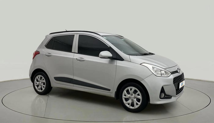2018 Hyundai Grand i10 SPORTZ 1.2 KAPPA VTVT, Petrol, Manual, 27,151 km, Right Front Diagonal