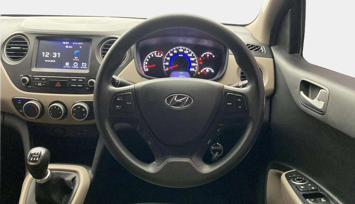 2018 Hyundai Grand i10 SPORTZ 1.2 KAPPA VTVT, Petrol, Manual, 27,151 km, Steering Wheel Close Up