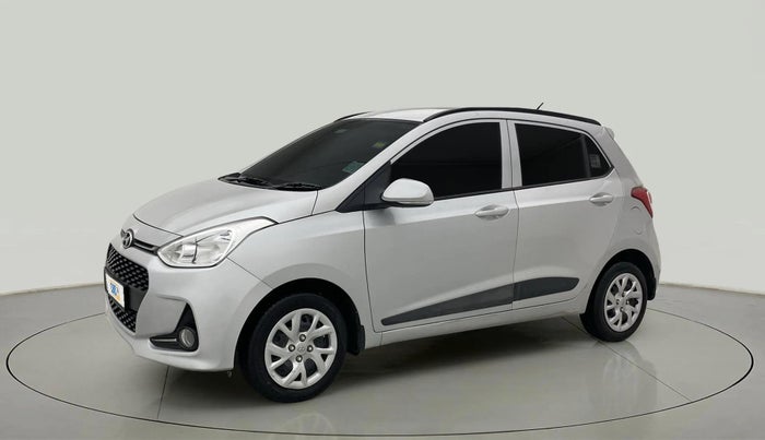 2018 Hyundai Grand i10 SPORTZ 1.2 KAPPA VTVT, Petrol, Manual, 27,151 km, Left Front Diagonal