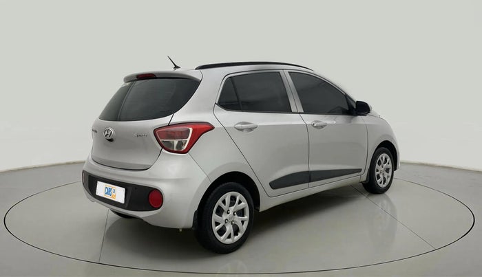 2018 Hyundai Grand i10 SPORTZ 1.2 KAPPA VTVT, Petrol, Manual, 27,151 km, Right Back Diagonal