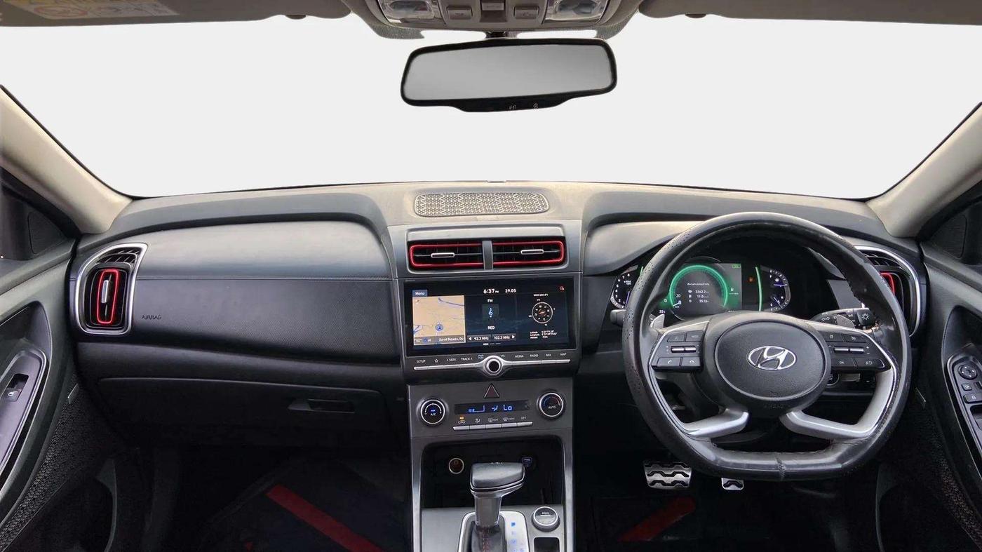 2021 Hyundai Creta SX (O) 1.4 TURBO DCT, Petrol, Automatic, 93,378 km, Dashboard