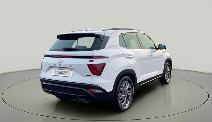 2021 Hyundai Creta SX (O) 1.4 TURBO DCT, Petrol, Automatic, 93,378 km, Right Back Diagonal