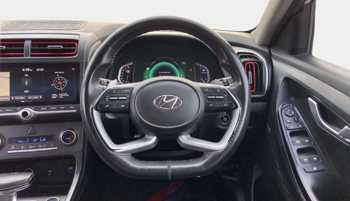 2021 Hyundai Creta SX (O) 1.4 TURBO DCT, Petrol, Automatic, 93,378 km, Steering Wheel Close Up