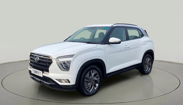 2021 Hyundai Creta SX (O) 1.4 TURBO DCT, Petrol, Automatic, 93,378 km, Left Front Diagonal