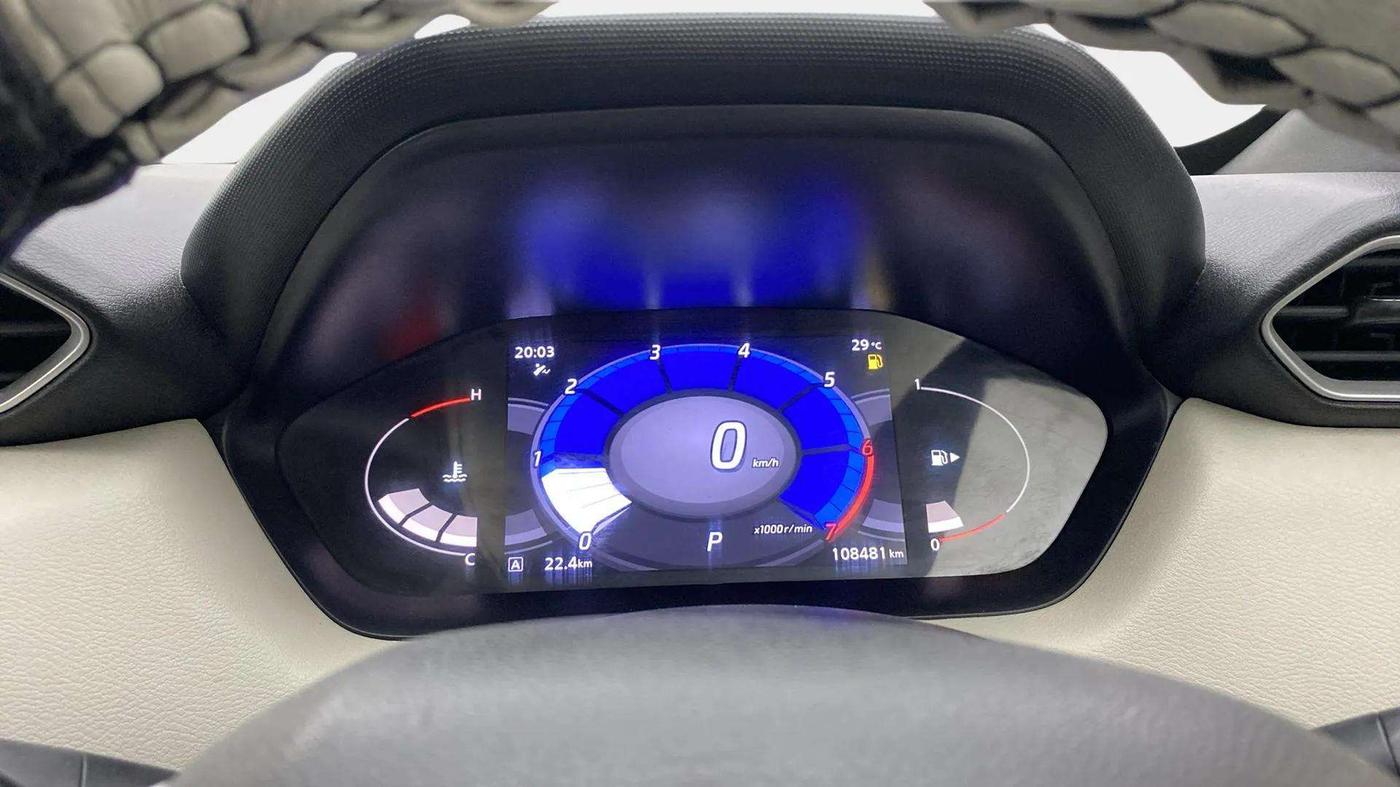 2020 Nissan MAGNITE XV TURBO CVT, Petrol, Automatic, 1,08,668 km, Odometer Image