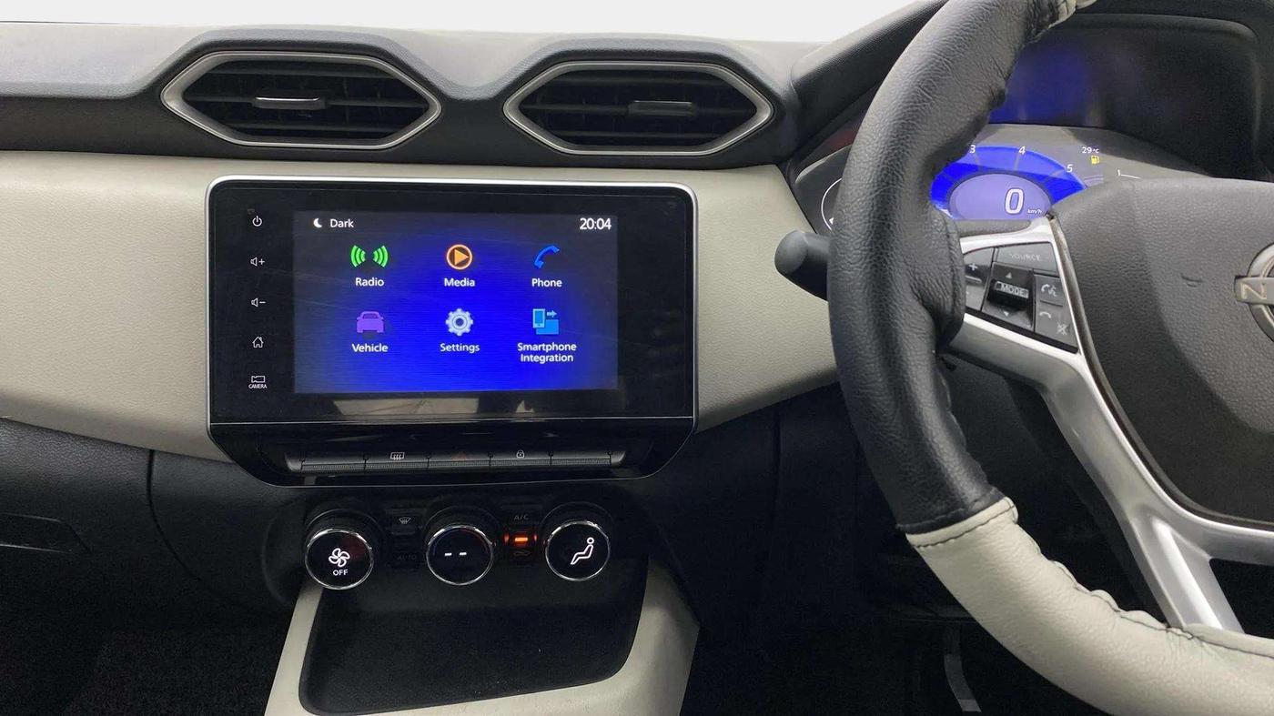 2020 Nissan MAGNITE XV TURBO CVT, Petrol, Automatic, 1,08,668 km, Air Conditioner