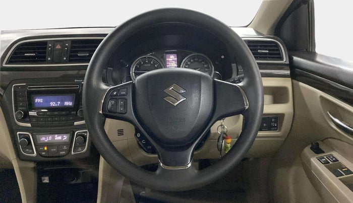 2017 Maruti Ciaz DELTA 1.4 MT PETROL, Petrol, Manual, 71,701 km, Steering Wheel Close Up