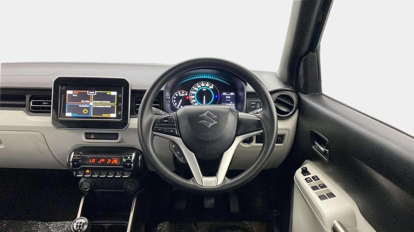 2019 Maruti IGNIS ALPHA 1.2, Petrol, Manual, 62,783 km, Steering Wheel Close Up