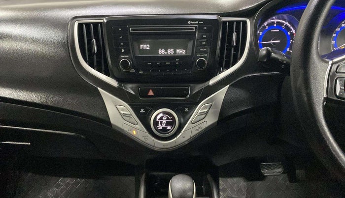 2017 Maruti Baleno DELTA CVT PETROL 1.2, Petrol, Automatic, 60,480 km, Air Conditioner