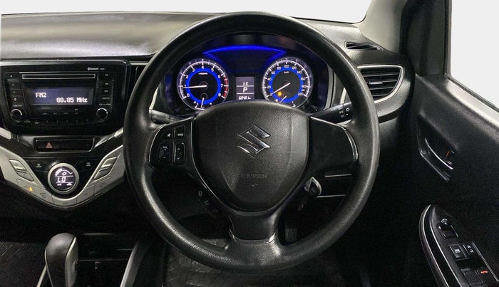 2017 Maruti Baleno DELTA CVT PETROL 1.2, Petrol, Automatic, 60,480 km, Steering Wheel Close Up