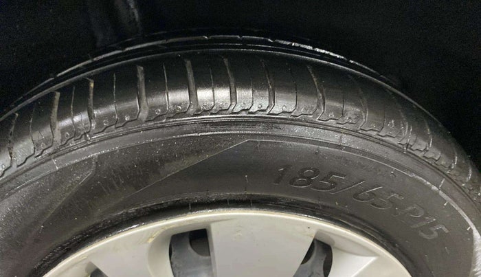 2017 Maruti Baleno DELTA CVT PETROL 1.2, Petrol, Automatic, 60,480 km, Right Rear Tyre Tread