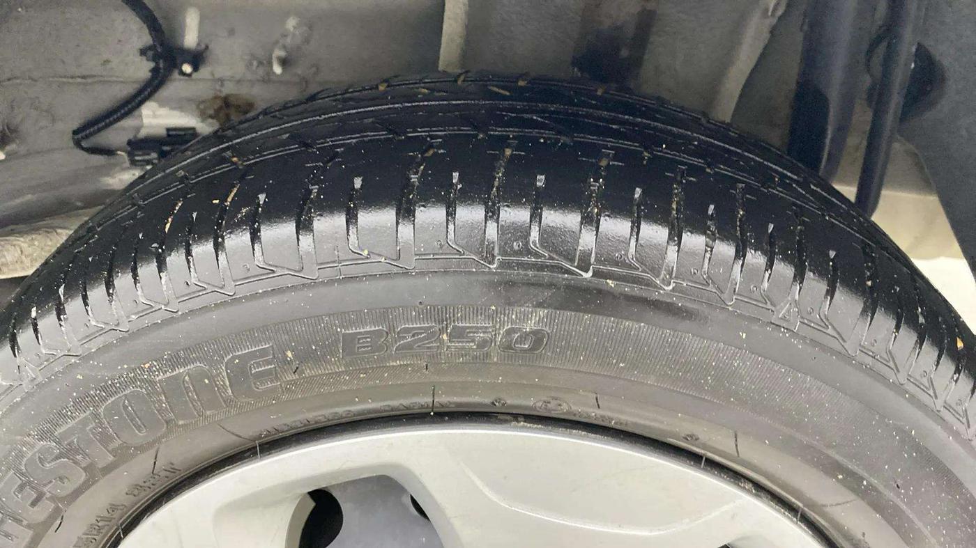 2021 Tata TIGOR XM PETROL, Petrol, Manual, 28,814 km, Left Rear Tyre Tread