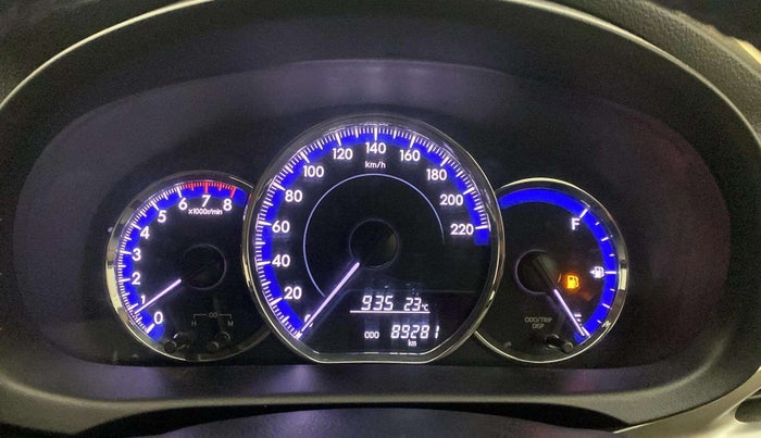 2020 Toyota YARIS J MT, Petrol, Manual, 89,252 km, Odometer Image