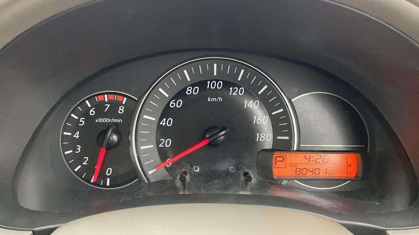 2014 Nissan Micra XV CVT, Petrol, Automatic, 80,472 km, Odometer Image