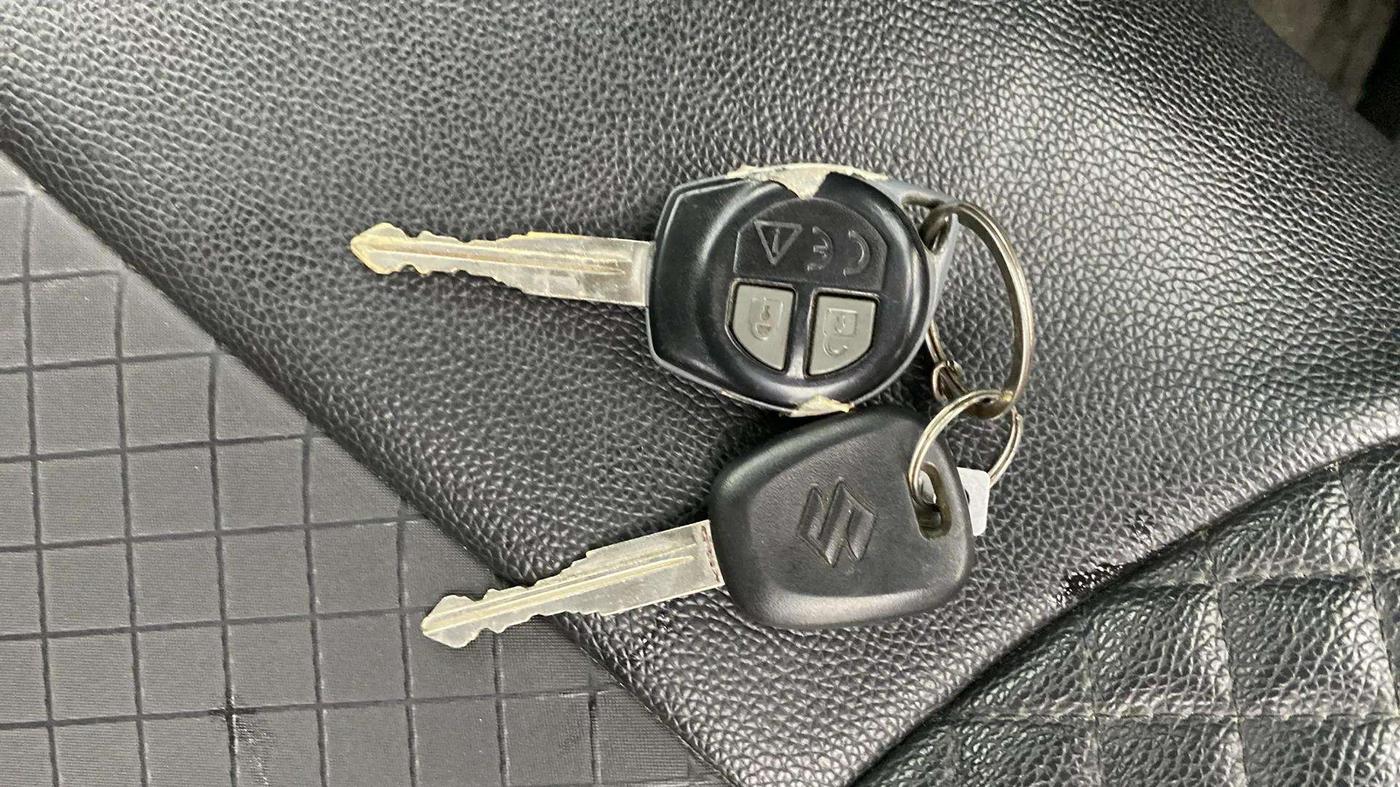 2022 Maruti S PRESSO VXI (O) CNG, CNG, Manual, 60,642 km, Key Close Up